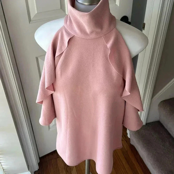 NWT Pink cold shoulder top from NY&Co - Picture 1 of 5